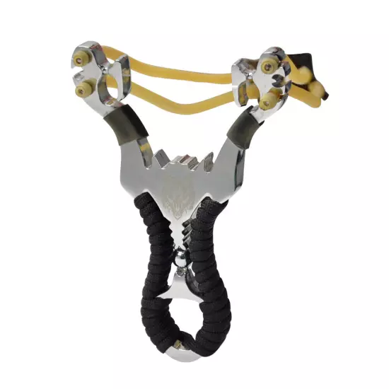 Stainless steel slingshot powerful hunting Slingshot catapult Outdoor Practice