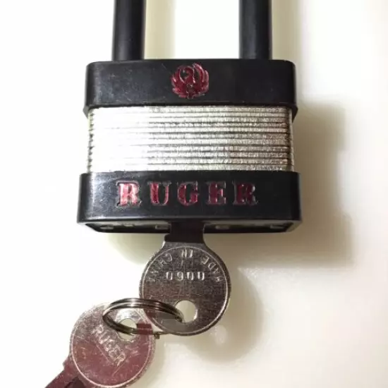 Ruger Factory Revolver Gun Trigger Lock 2.5 Inch Padlock Model 5025