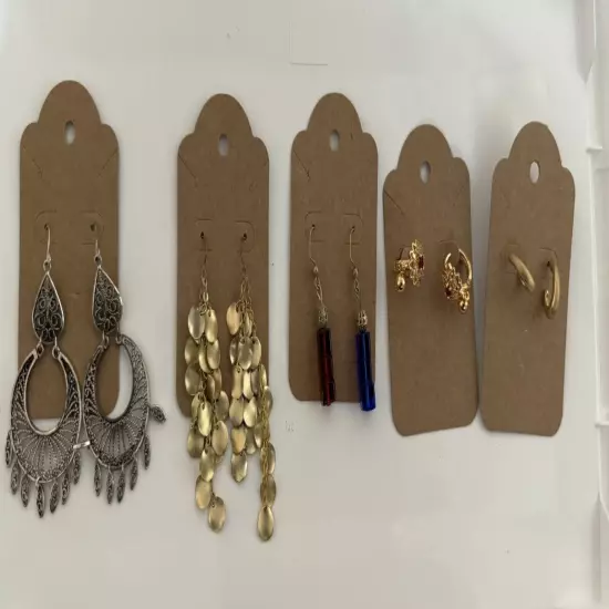 Lot Of 5 Pairs Of earrings