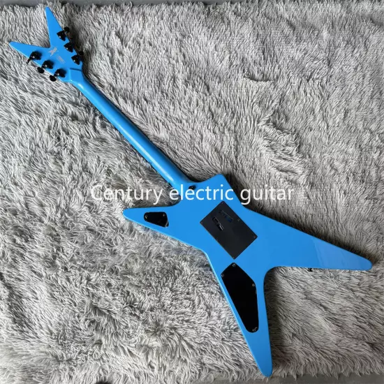 Blue Lightning Bolt Dimebag CFH Electric Guitar Dean From Hell ML Dime Darrell -