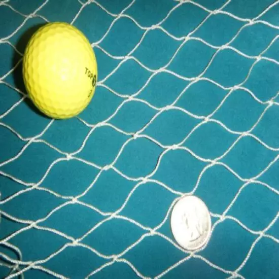 Barrier Netting For Sports, Hockey, Golf, Lacrosse Fishing Net 30' x 12' 