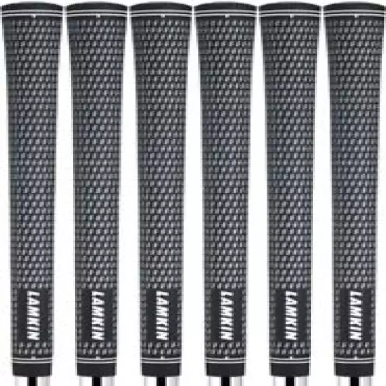 Lamkin Crossline Standard Size Golf Grips - .580 Core - Set of 6