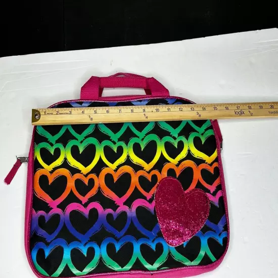 Rainbow Heart Laptop Case