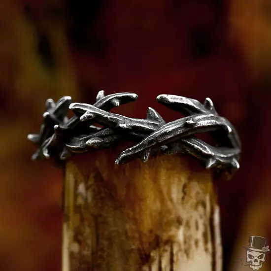 Sculpt Rings™ Stainless Steel Ring - Jesus Christ Crown of Thorns - Men's/Women