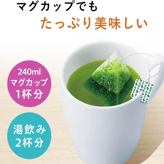 Itoen Oi Ocha Premium Tea Bag Uji Matcha Green Tea 1.8g x 50 bags JAPAN