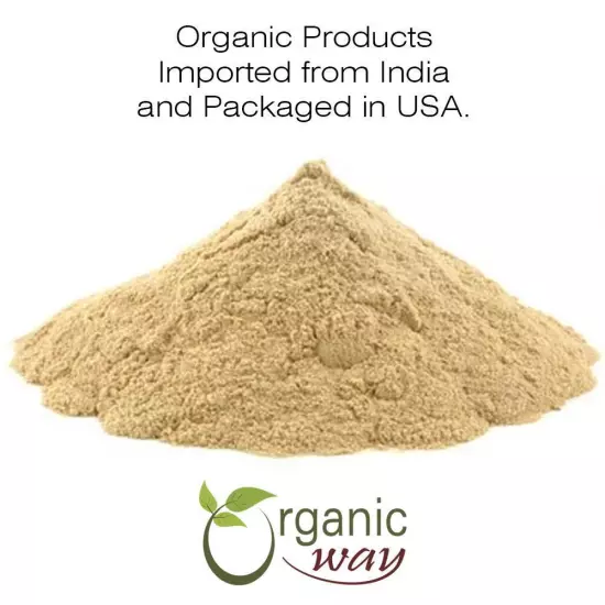 Organic Way Shatavari Powder - Organic, Kosher & USDA Certified