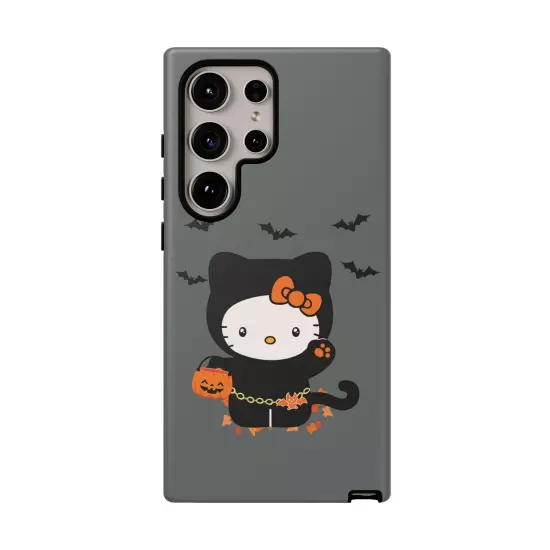 HALLOWEEN HELLO KITTY Phone Case, iPhone and Samsung Glossy Tough Phone Cases