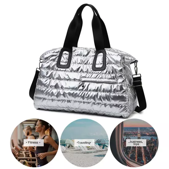 Luggage Bag Travel Duffle Bag Multifunctional Padded Shoulder Bag Outdoor Travel