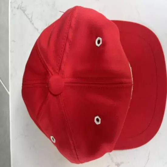 VTG Red Keppel Golf Club Hat Cap Sime Golf course Singapore Rope Trim Dad Hat 90