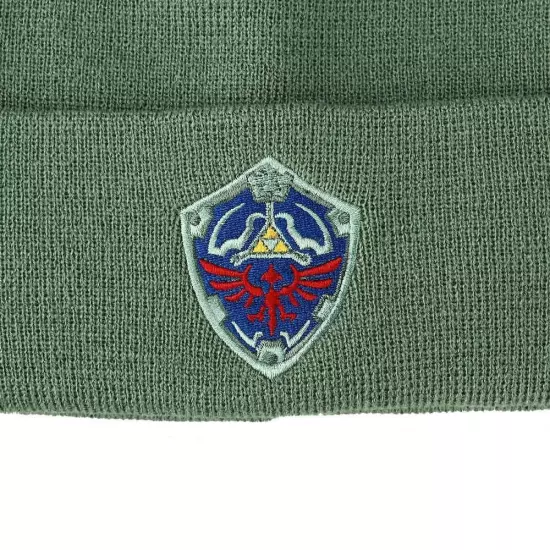 Legend of Zelda Hyrule Crest Cuff Beanie, One Size