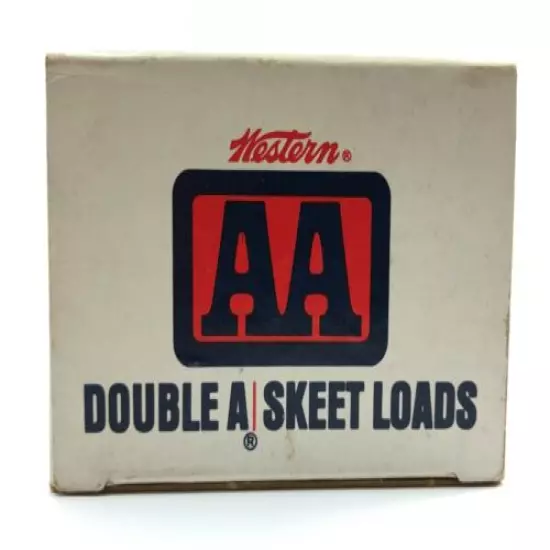 1971 Western Double A Skeet Loads 20 Ga EMPTY Ammo Box 5876-Q