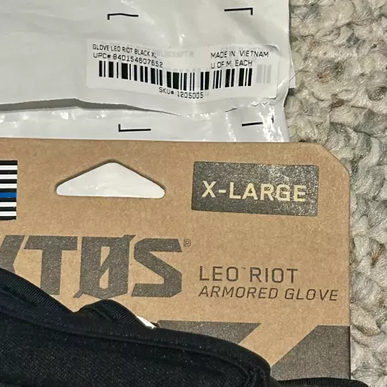 VIKTOS LEO Riot XL Black Glove (12050)