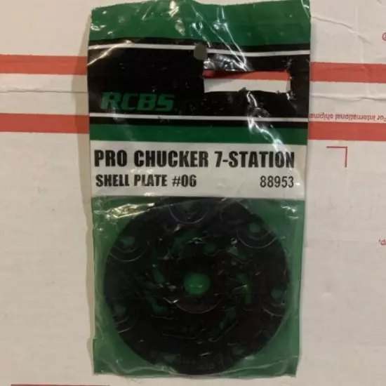 RCBS Pro Chucker 7 Station Shell Plate #6 - 88953 - New