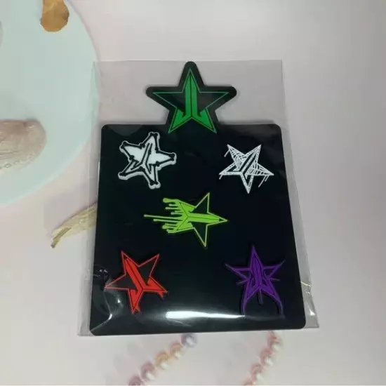 NEW SEALED Jeffree Star 5 Different Shoe Charms Logo Halloween