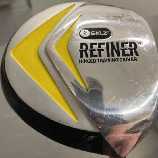 Golf Trainer Aid SKLZ REFINER SWING Trainer RH Hinged Training Driver Used 45"