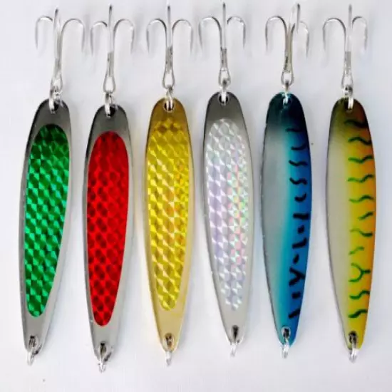 1oz Crocodile Casting Spoons Fishing Lures-Choose Color and Qty (3 to 50)