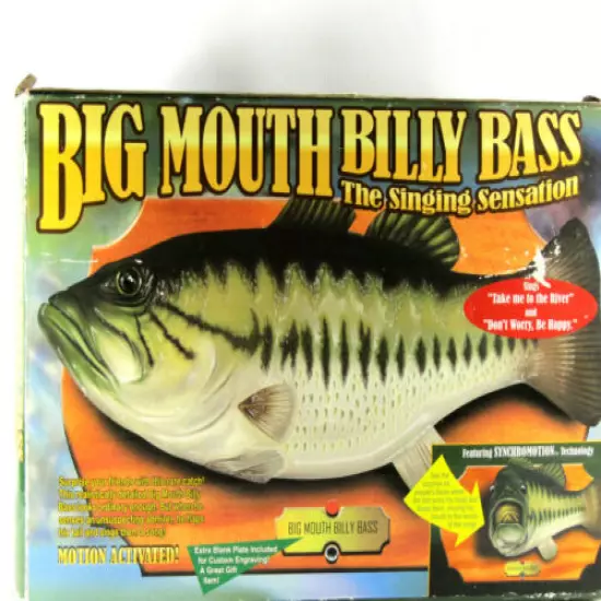 Singing Big Mouth Billy Bass 2 Songs Gemmy