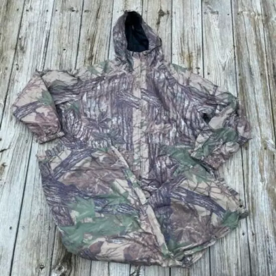 WALLS WATER-PRUF Realtree Camo Set JACKET AND PANTS 2XL Reg 44-46 Waist Hunting