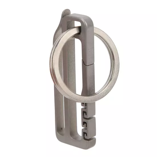 Titanium Alloy Belt Hang Buckle Durable Key Chain Waist Hanging Ring Key