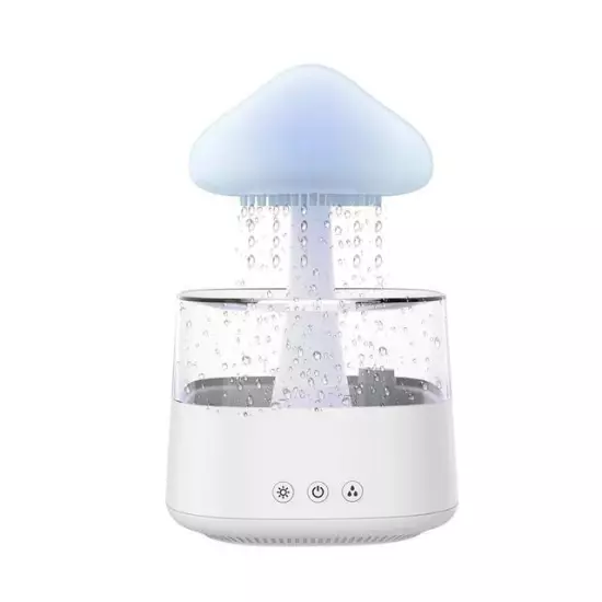 Humidification Colorful Lamp Relax Cloud Rain Diffuser Humidifier Raindrop