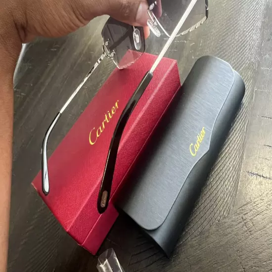 cartier Eyeglasses Diamond Cut C Dcor