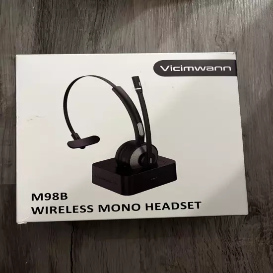 Wireless Mono Headset Vicimwann M98B