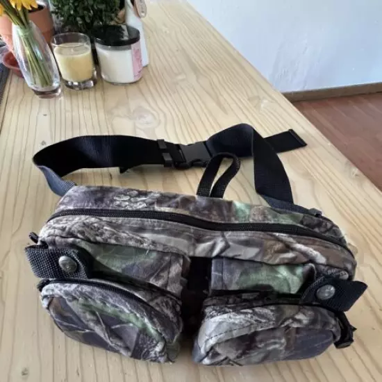 Fieldline Camouflage Waist Fanny Pack Multiple Compartment Hunting Adjustable