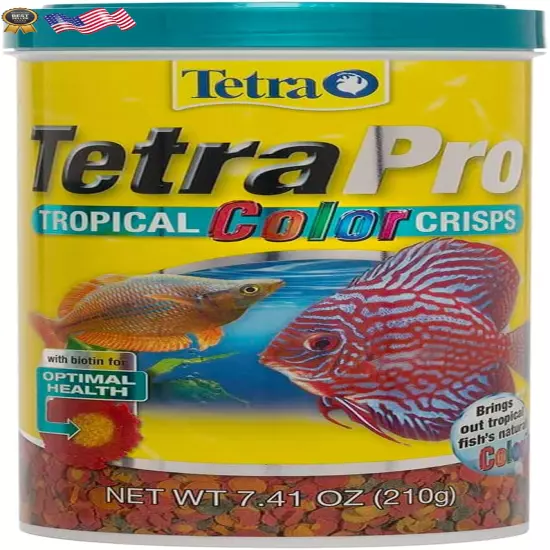 Tetra TetraPRO Tropical Color Crisps With Biotin for Fishes Buy it Now