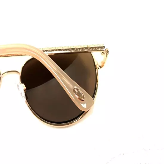 NWT Oscar De La Renta Mens Sunglasses 3041 Gold/Gold Mirror $40