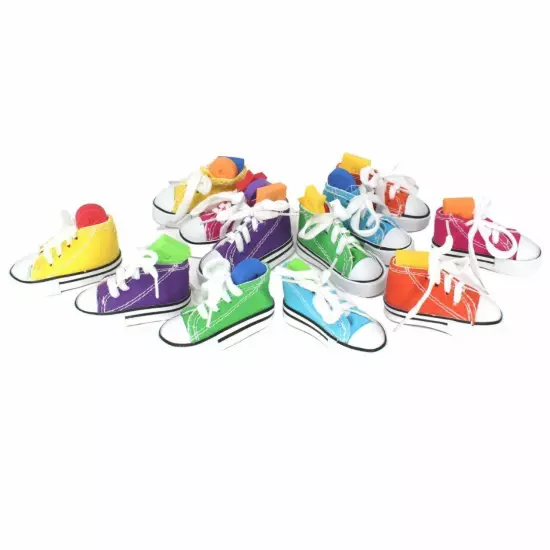 24 MINI SNEAKER BIRD TOY parrot craft cage craft toys party favor cockatiel 