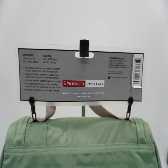 Victorinox Hanging Cosmetic Toiletry Case 12" (Green)