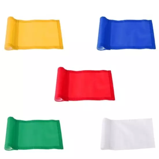 5Pcs Portable Flag Golf Hole Pole Putting Flags Backyard Practice Target Aids