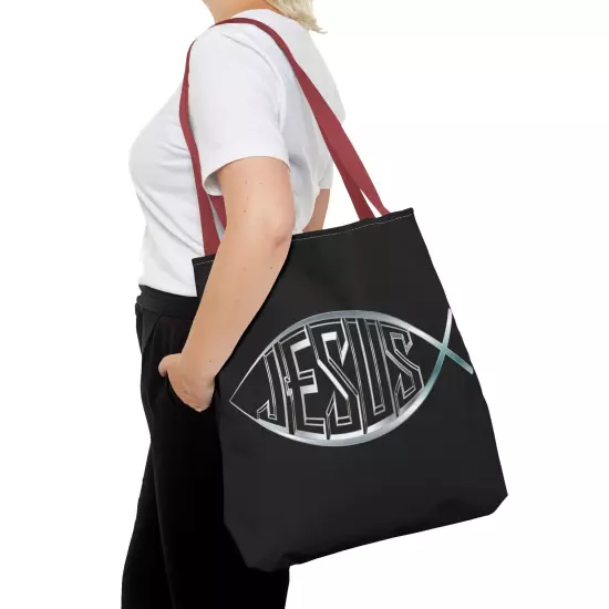 Tote Bag (AOP) - Jesus Fish