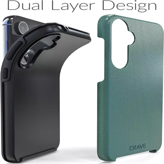 Dual Guard Compatible with Samsung Galaxy S23 FE Case - Shockproof Protection wi