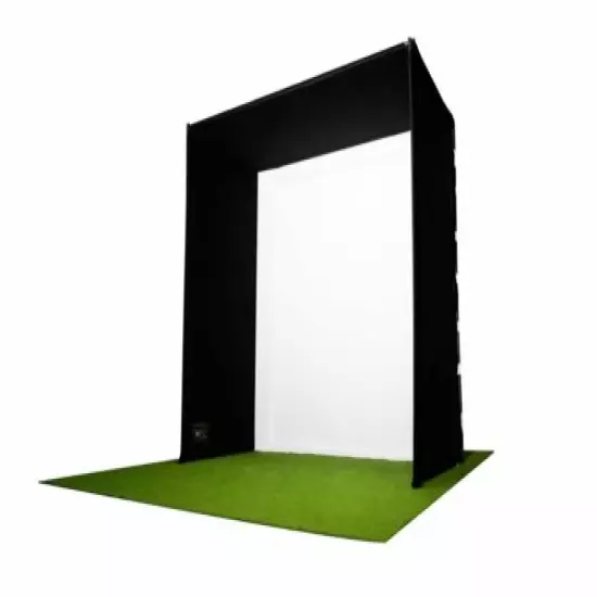 SIMBOX Golf Simulator Enclosure - 3.6 w x 2.5h x 1.5d - Pop up golf simulator 