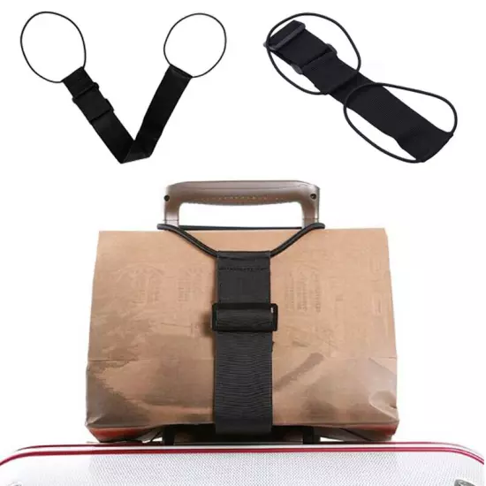 1pc Durable Travel Suitcase Baggage Luggage Fixed Strap Elastic Binding Belt