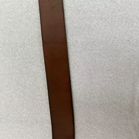 Hollows Leather Rail Belt, Natural Chromexcel, 37.5" to Middle Hole