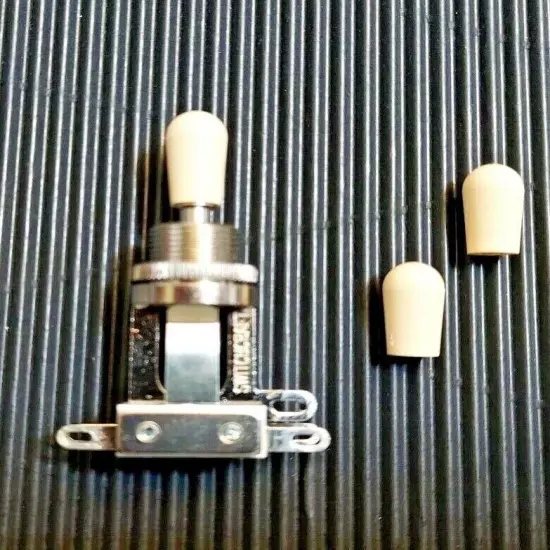 Wired Toggle Switch 3 way Switchcraft Nickel USA fits Gibson Les Paul 