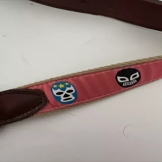 LUCHADORES Belt Size 30 By Salty Umbrella Lucha Libre