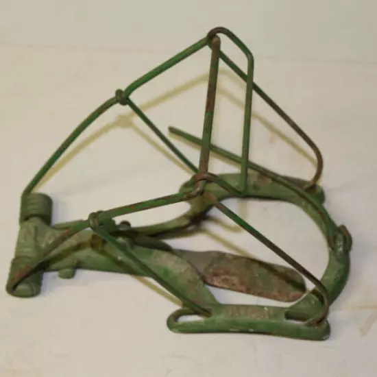 Pair of Antique Iron & Wire Nash Mole Trap – Scotts, Michigan