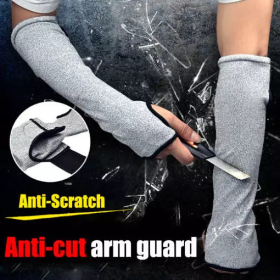 Anti-cutt Sleeves Level 5 Cut Resistant Arm Guard Safety Protection