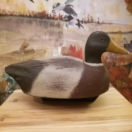 VINTAGE MICHIGSN SCHMIDT STYLE DUCK DECOY MICHIGAN 