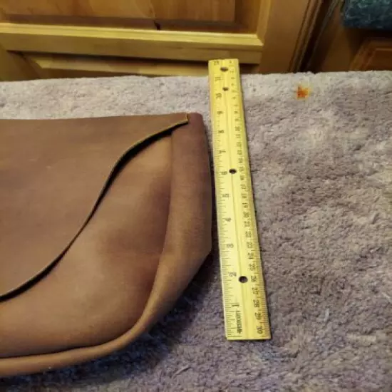 Plain Leather Belt, Beaver Tail Flap, Shooting Bag