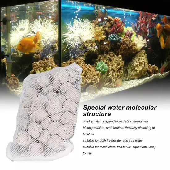 500g Biological Filter Media Probiotic Healthy Purify Water Fish Tank Filter