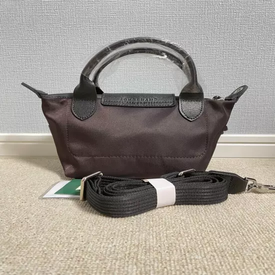 Longchamp Le Pliage ENERGY Shoulder Bag Coffee Brown XS New 4