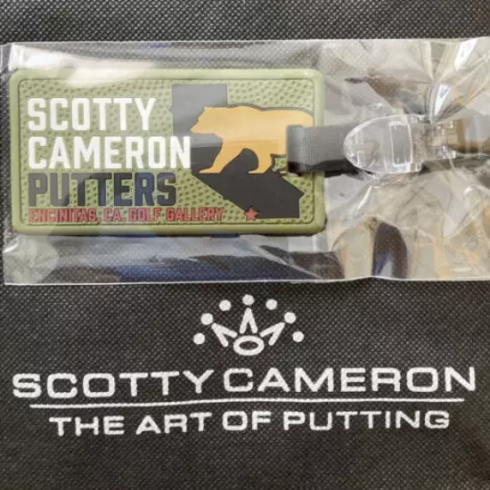 NEW SCOTTY CAMERON - Search & Rescue RUBBER LEASH - Green - New