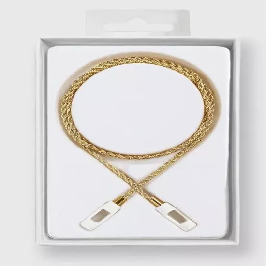 Tapper 18K Gold Plated Rope Chain For EarPods And EarPods Pro Magnetic New