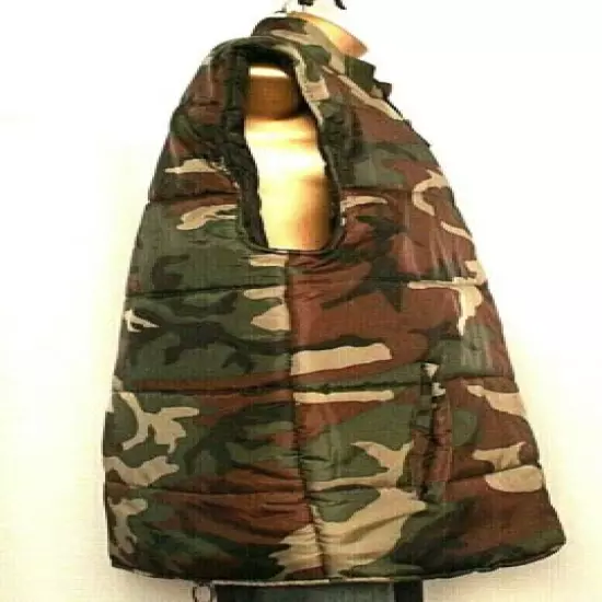 Open Trails Mens Camouflage Insulated Long Vest Standing Collar S X-Large