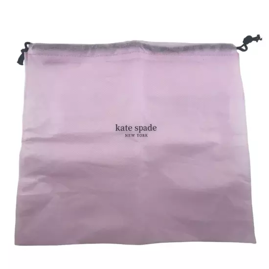 Kate Spade Small Pink Dust Bag Drawstring Handbag Accessory New York