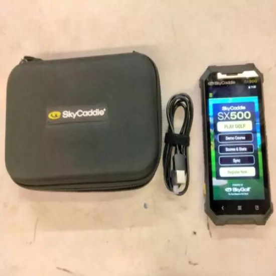 SkyCaddie SX500 Handheld Golf GPS & Rangefinder